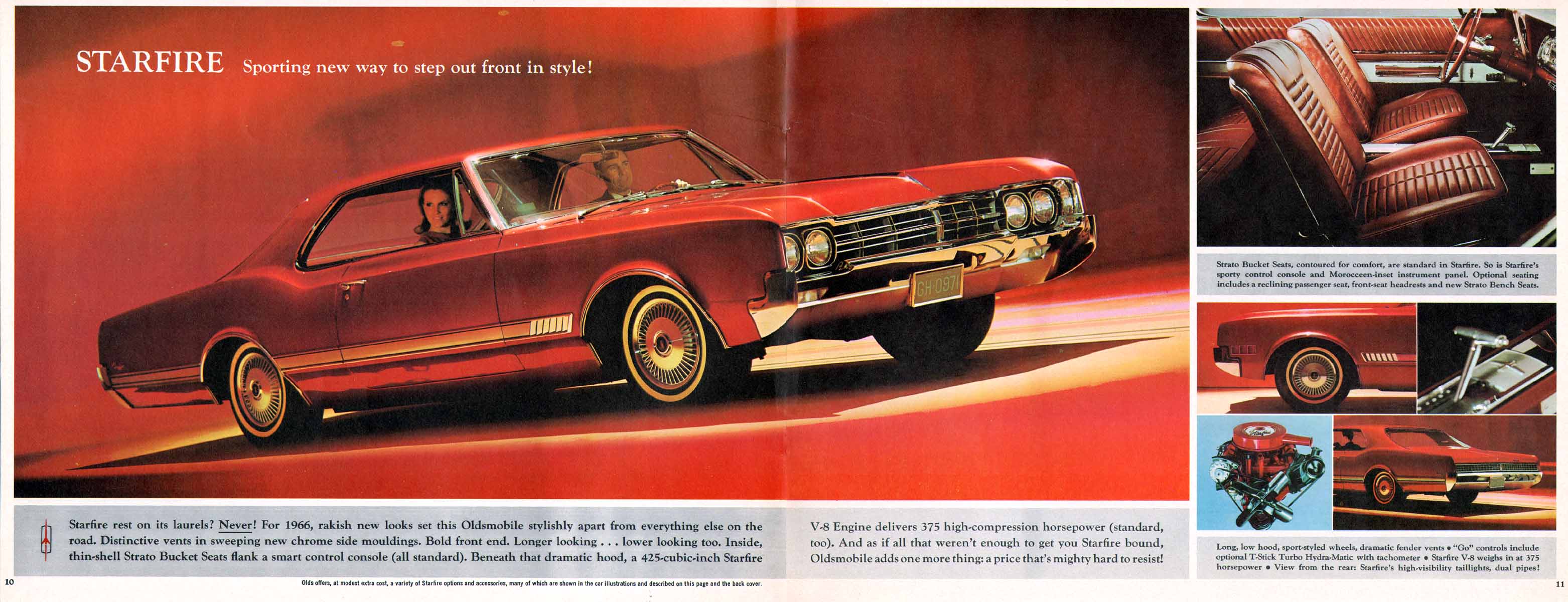 1966 Oldsmobile Sports Cars Brochure Page 5